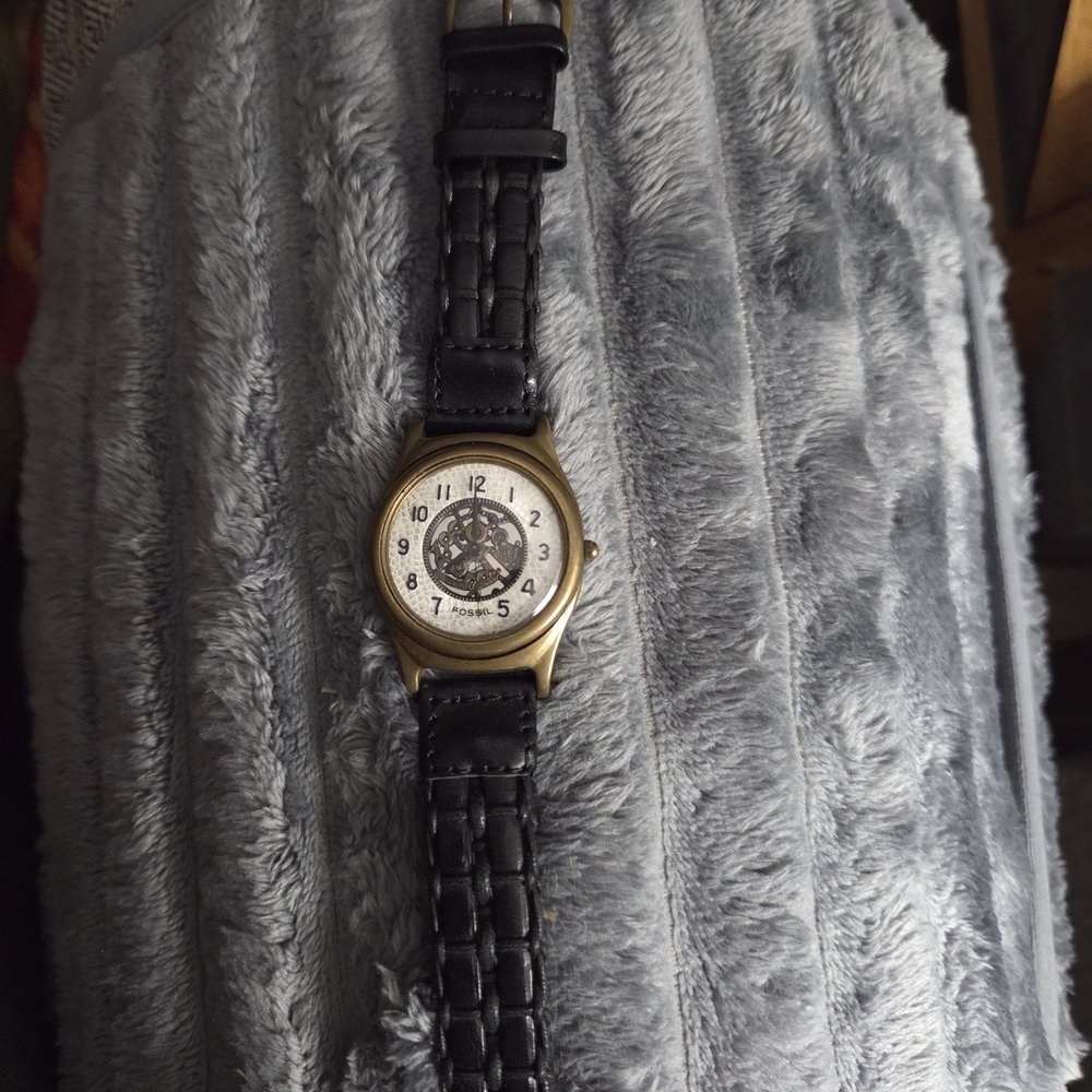 Fossil Women's Gold and Black Watch